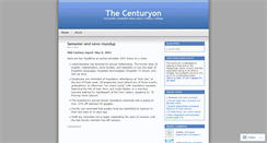 Desktop Screenshot of centuryon.wordpress.com