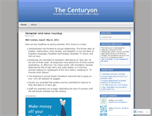 Tablet Screenshot of centuryon.wordpress.com