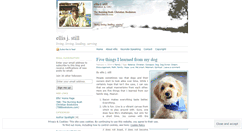 Desktop Screenshot of ellisstill.wordpress.com