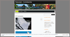 Desktop Screenshot of pairumani.wordpress.com