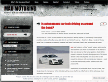 Tablet Screenshot of madmotoring.wordpress.com