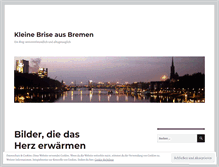Tablet Screenshot of kleinebrise.wordpress.com