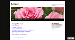 Desktop Screenshot of daniquest.wordpress.com