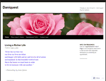 Tablet Screenshot of daniquest.wordpress.com
