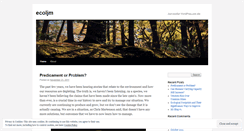 Desktop Screenshot of ecoljm.wordpress.com