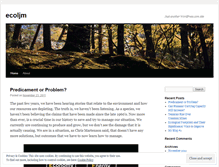 Tablet Screenshot of ecoljm.wordpress.com