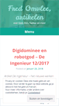 Mobile Screenshot of fredomvlee.wordpress.com