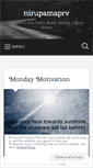 Mobile Screenshot of nirupamaprv.wordpress.com