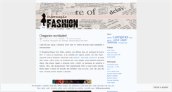 Desktop Screenshot of informacaofashion.wordpress.com