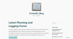 Desktop Screenshot of cricketb.wordpress.com