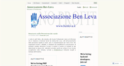 Desktop Screenshot of benleva.wordpress.com