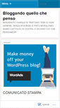Mobile Screenshot of bloggandoquellochepenso.wordpress.com
