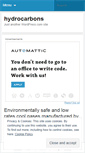 Mobile Screenshot of hydrocarbons.wordpress.com