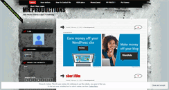 Desktop Screenshot of mhproduces.wordpress.com