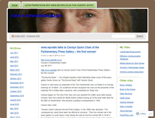 Tablet Screenshot of boni1.wordpress.com