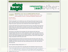 Tablet Screenshot of elangknight.wordpress.com