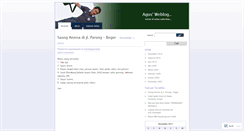 Desktop Screenshot of agustiyanto.wordpress.com