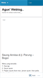 Mobile Screenshot of agustiyanto.wordpress.com