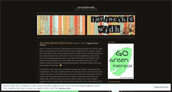 Desktop Screenshot of invinciblewidh.wordpress.com