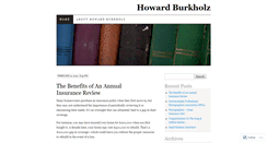 Desktop Screenshot of burkholzinsurance4utah.wordpress.com