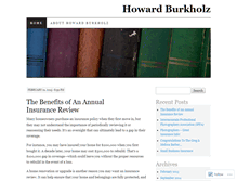 Tablet Screenshot of burkholzinsurance4utah.wordpress.com