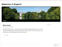 Tablet Screenshot of gaebelchen.wordpress.com