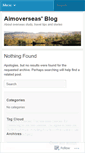 Mobile Screenshot of aimoverseas.wordpress.com