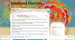 Desktop Screenshot of emotionaldiarrhea.wordpress.com