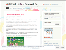 Tablet Screenshot of litoralleste.wordpress.com