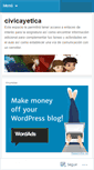 Mobile Screenshot of civicayetica.wordpress.com