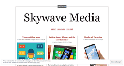 Desktop Screenshot of mediacloud.wordpress.com