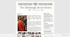 Desktop Screenshot of edinburghsecretsociety.wordpress.com