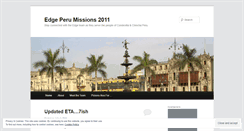 Desktop Screenshot of edgeperu2011es.wordpress.com