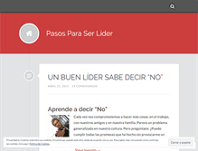 Tablet Screenshot of pasosparaserlider.wordpress.com