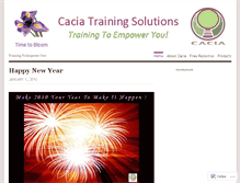 Tablet Screenshot of caciatrainingsolutions.wordpress.com