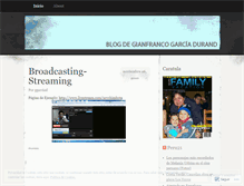 Tablet Screenshot of ggarciad.wordpress.com