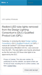 Mobile Screenshot of ledlightingwholesale.wordpress.com