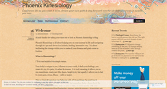 Desktop Screenshot of phoenixkinesiology.wordpress.com