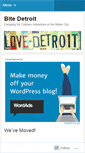 Mobile Screenshot of bitedetroit.wordpress.com