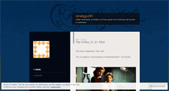 Desktop Screenshot of lonelygod91.wordpress.com