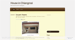 Desktop Screenshot of houseinchiangmai.wordpress.com