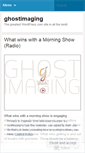 Mobile Screenshot of ghostimaging.wordpress.com