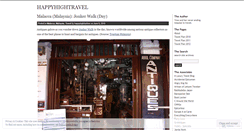 Desktop Screenshot of happyhightravel.wordpress.com