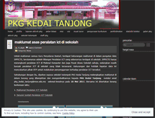 Tablet Screenshot of pkgkedaitanjong.wordpress.com