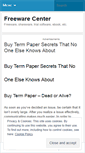 Mobile Screenshot of freewarecenter.wordpress.com