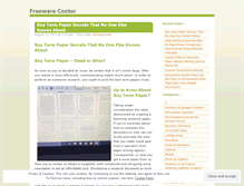 Tablet Screenshot of freewarecenter.wordpress.com