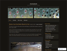Tablet Screenshot of chucknduck.wordpress.com