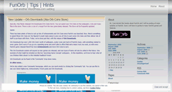 Desktop Screenshot of funorber.wordpress.com