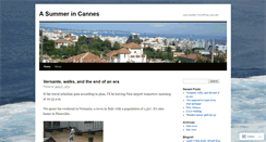 Desktop Screenshot of cannesofsunshine.wordpress.com