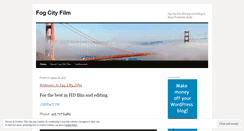 Desktop Screenshot of fogcityfilm.wordpress.com
